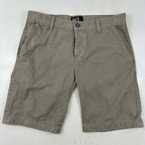 VTG‎ William Rast Button Fly Shorts Men 36 Military Army Carpenter Utility Beige